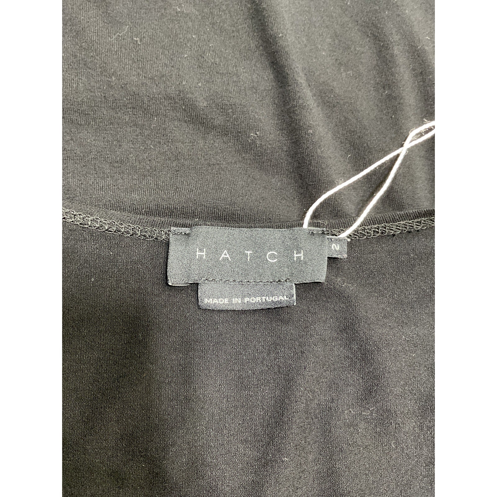 Hatch 'The Perfect' Black Polyester Vee Top Size 2