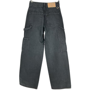 Ulla Johnson Paneled Black Olympia Denim Jeans Size 25