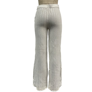 Tularosa 'Maeve' Ivory Cotton Knit Pant Size M