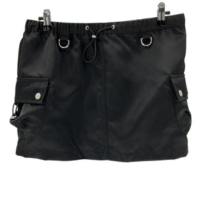 Coperni Appliqued Black Mini Skirt Size 36