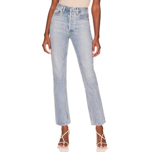 Agolde Classic Blue Riley Denim Jeans Size 24