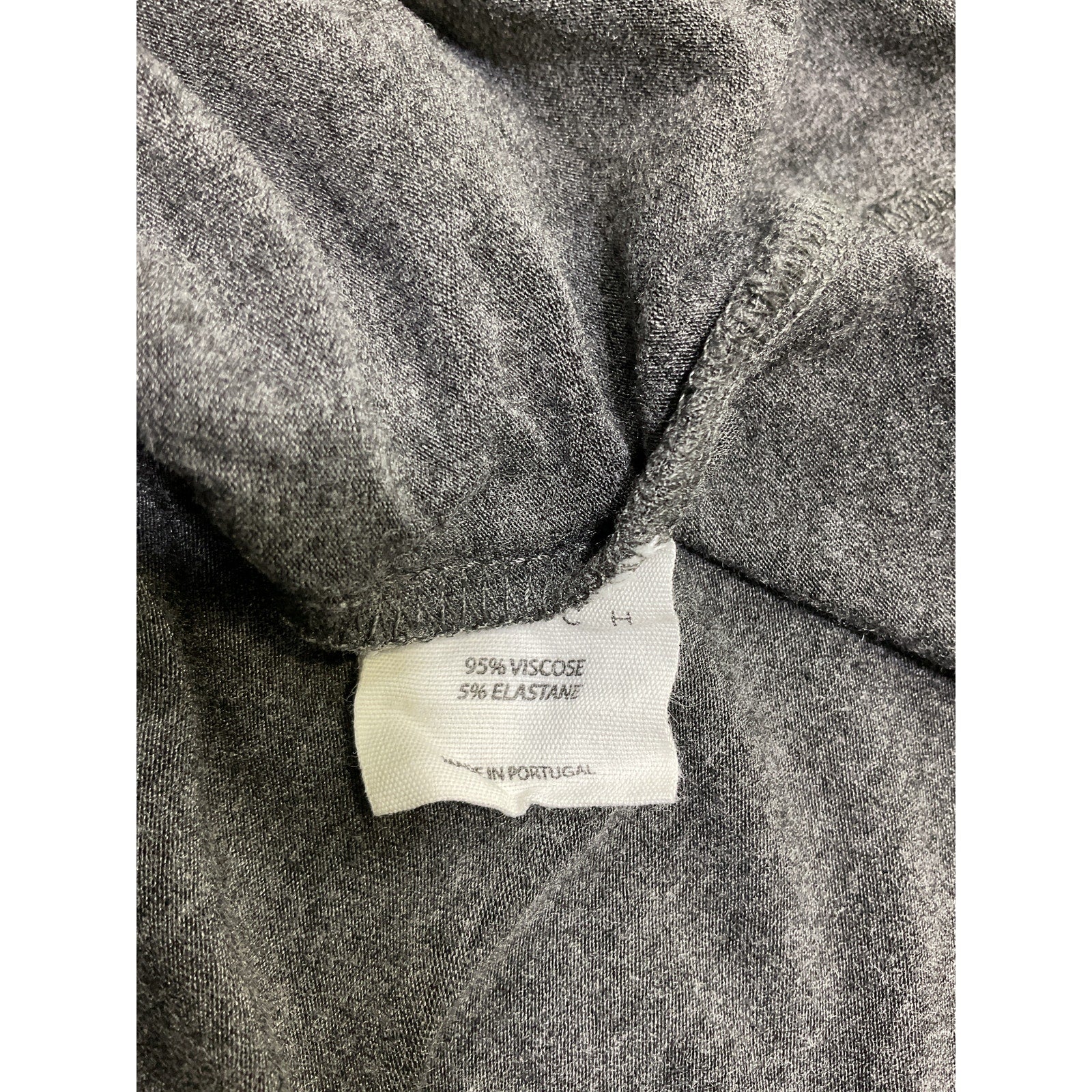 Hatch The Perfect Grey Viscose Vee Size 0