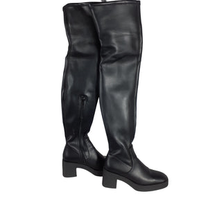 Staud Tall Black Cy Boots Size 36 EU / 6 US