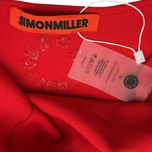 Simon Miller Sleek Red Junjo Knit Dress Size M