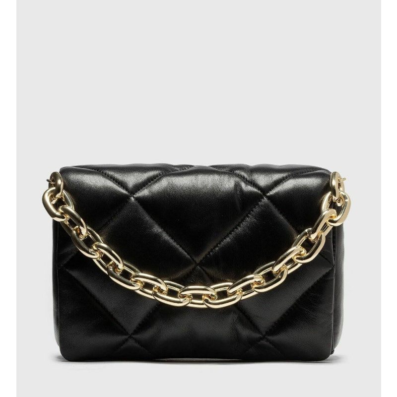 Stand Studio 'Brynn' Black Quilted Leather Shoulder Bag