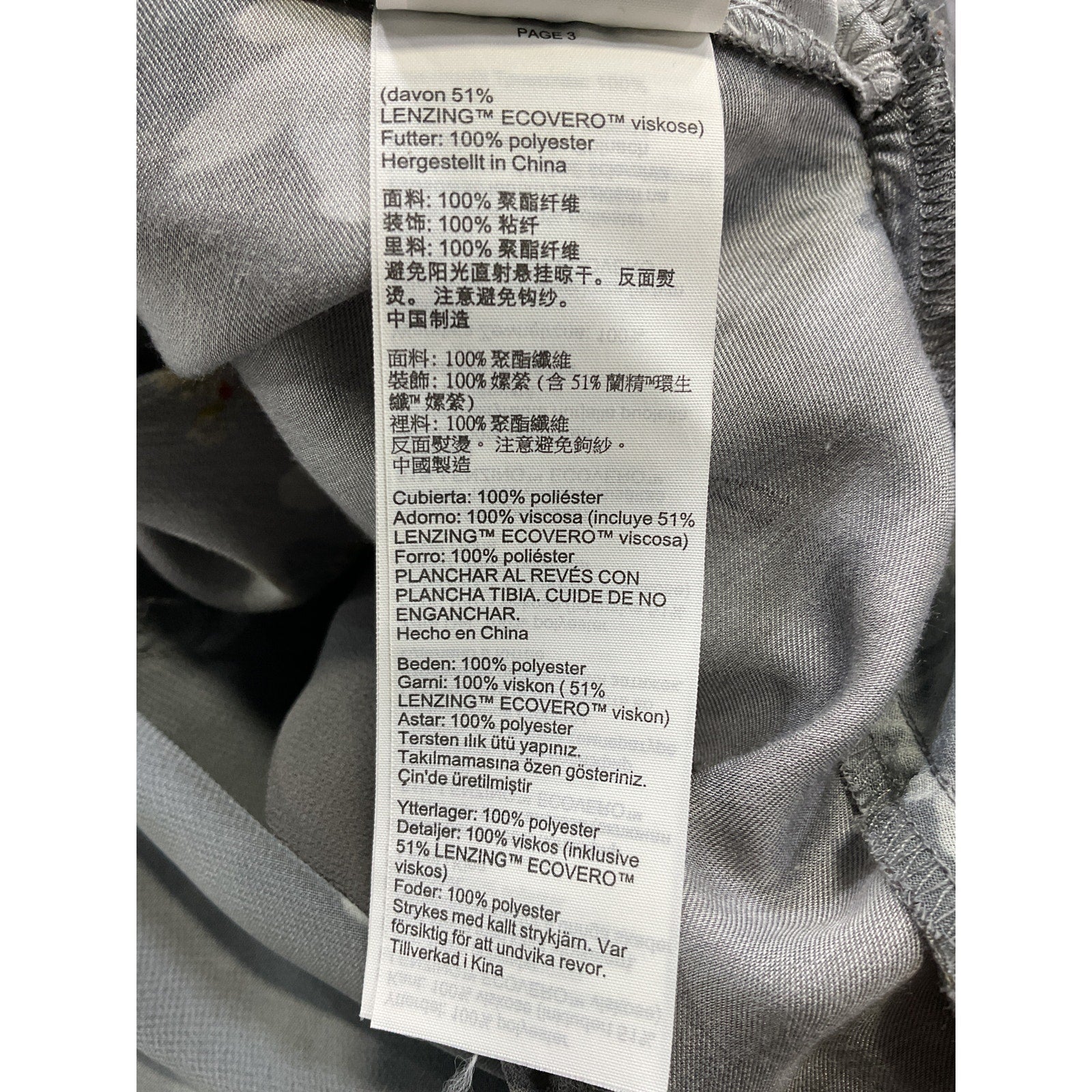 Allsaints 'Freya Venetia' Gray Midi Dress Size 0