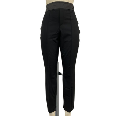 Allsaints Tailored Black Ember Trousers Size 6