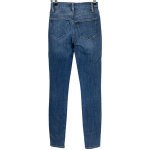 Frame Stretch Blue Le High Skinny Denim Jeans Size 24