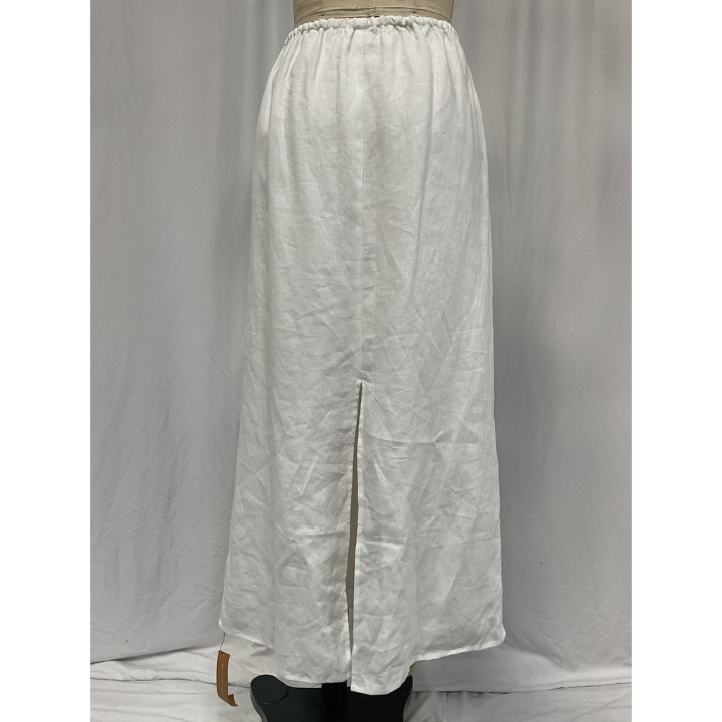 Reformation 'Lucy' White Cotton Skirt Size L