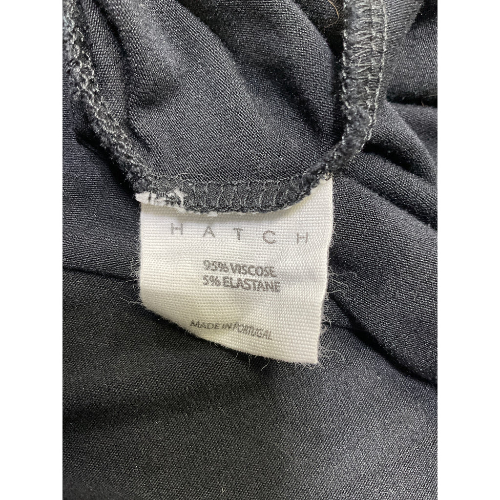 Hatch 'The Perfect' Black V Neck Top Size 2