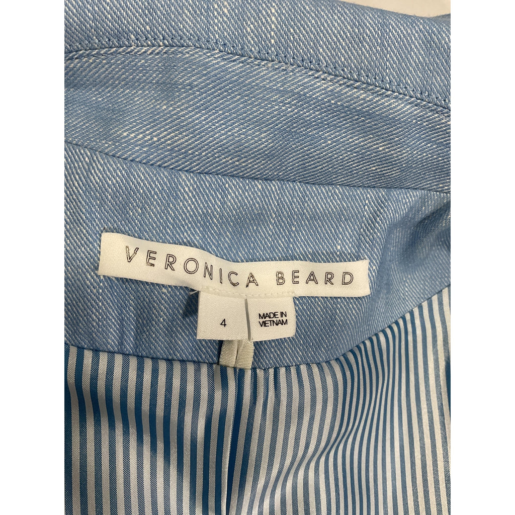 Veronica Beard 'Diego' Blue Dickey Jacket Size 4