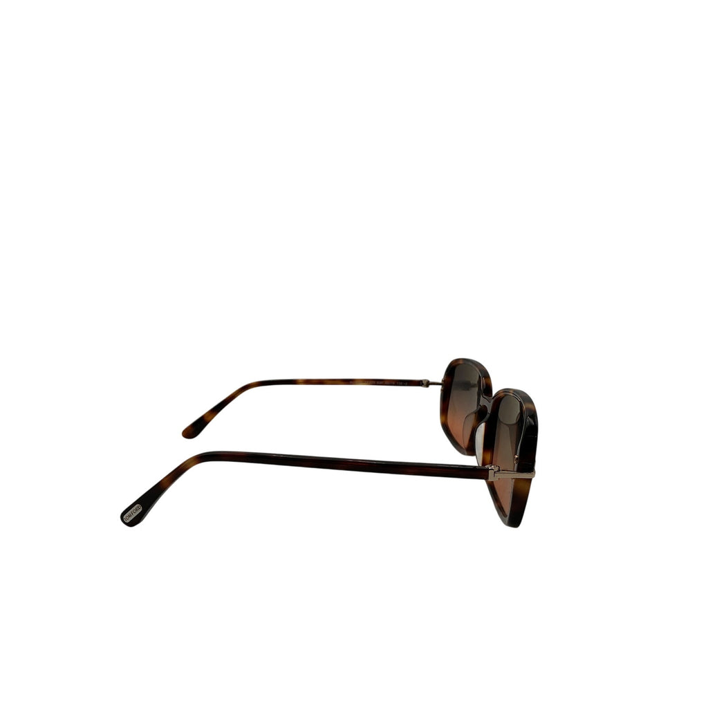 Tom Ford 'Bonham' Brown Sunglasses Size OS