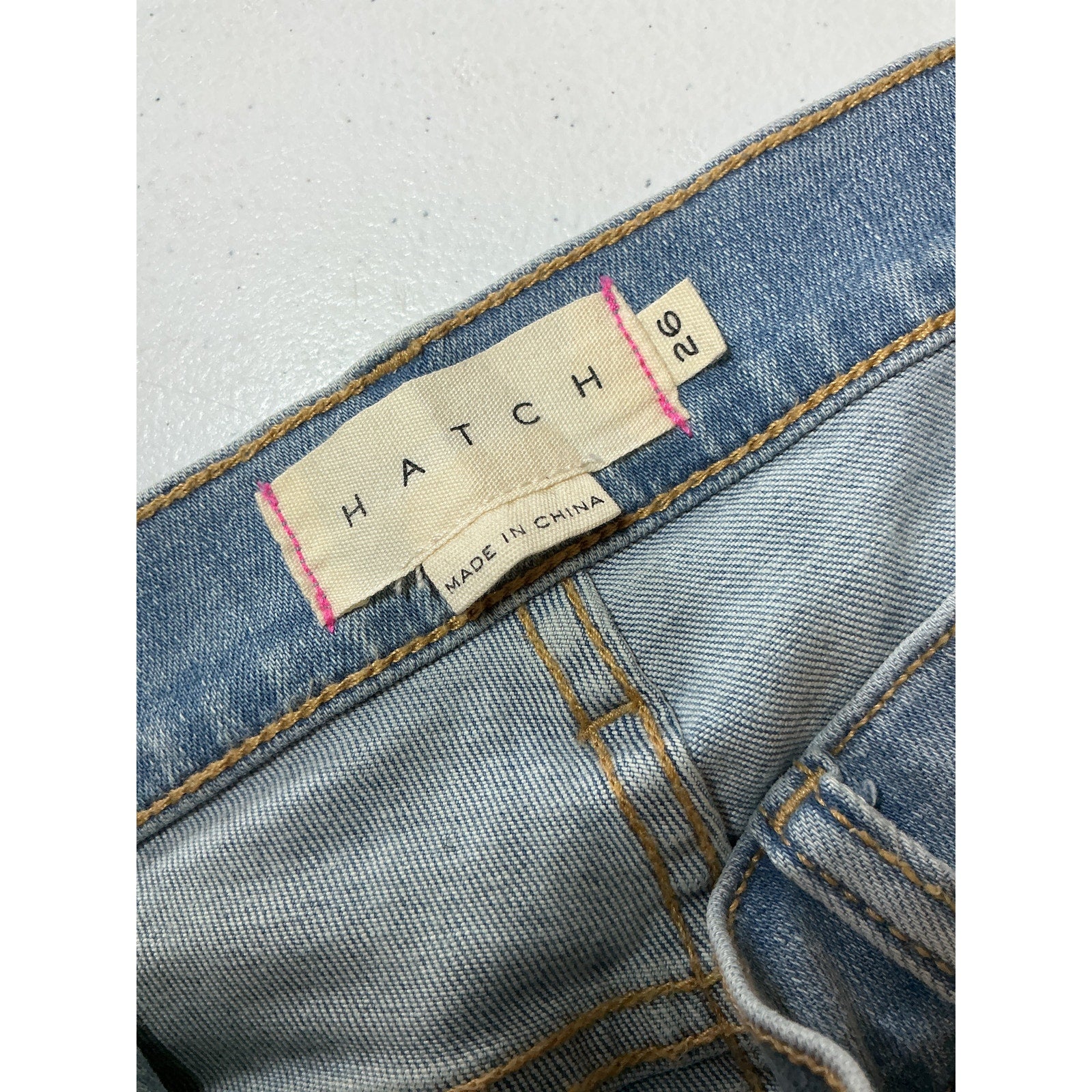 Hatch The Slim Maternity Blue Cotton Jean Size 26