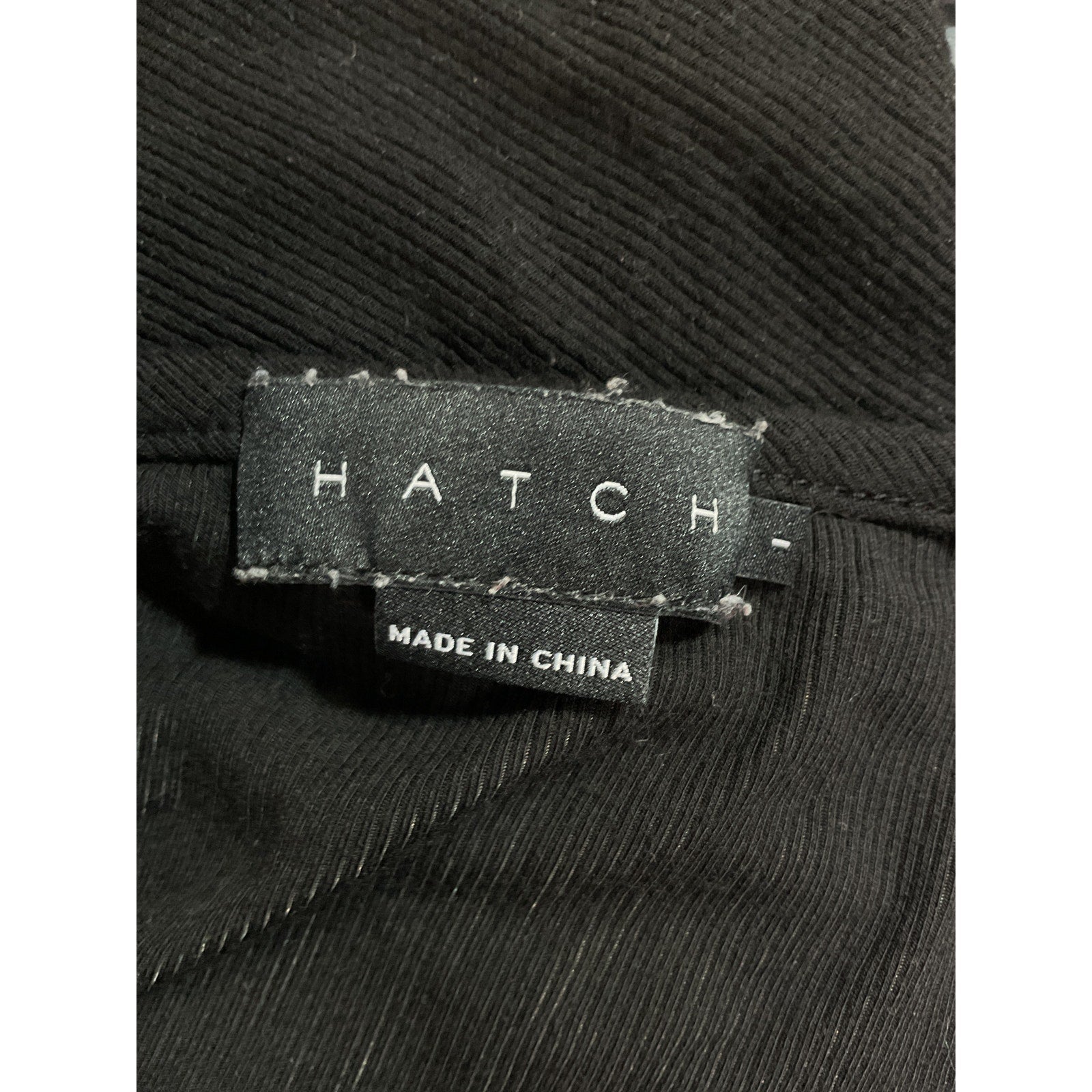 Hatch 'The Softest' Black Rib Nursing Tank Size 1