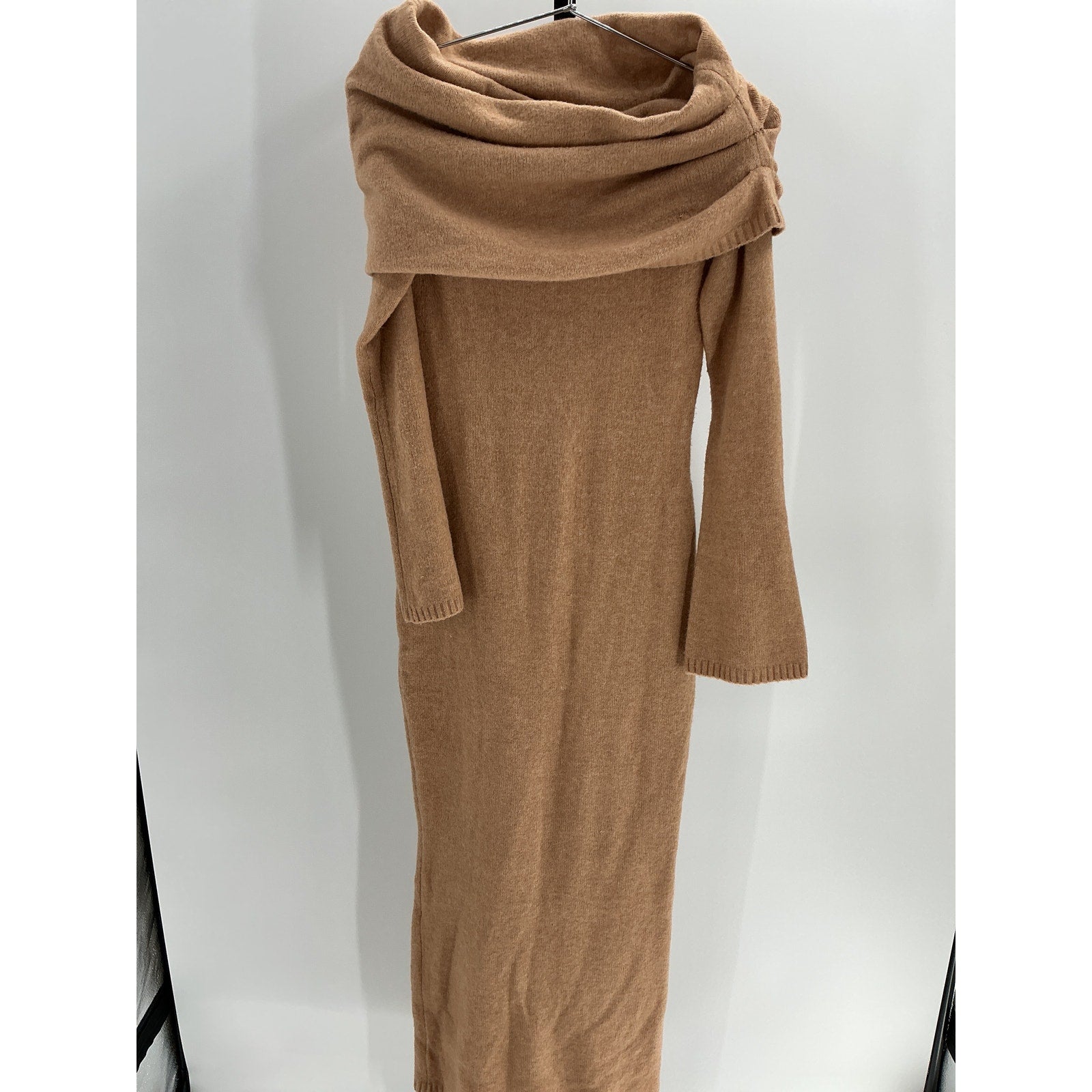 Ser.O.Ya 'Maya' Tan Viscose Gown Size S