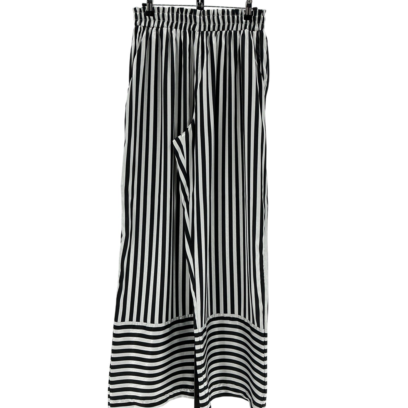 Diarrablu 'Leer Ben' Black Polyester Palazzo Pants Size XL