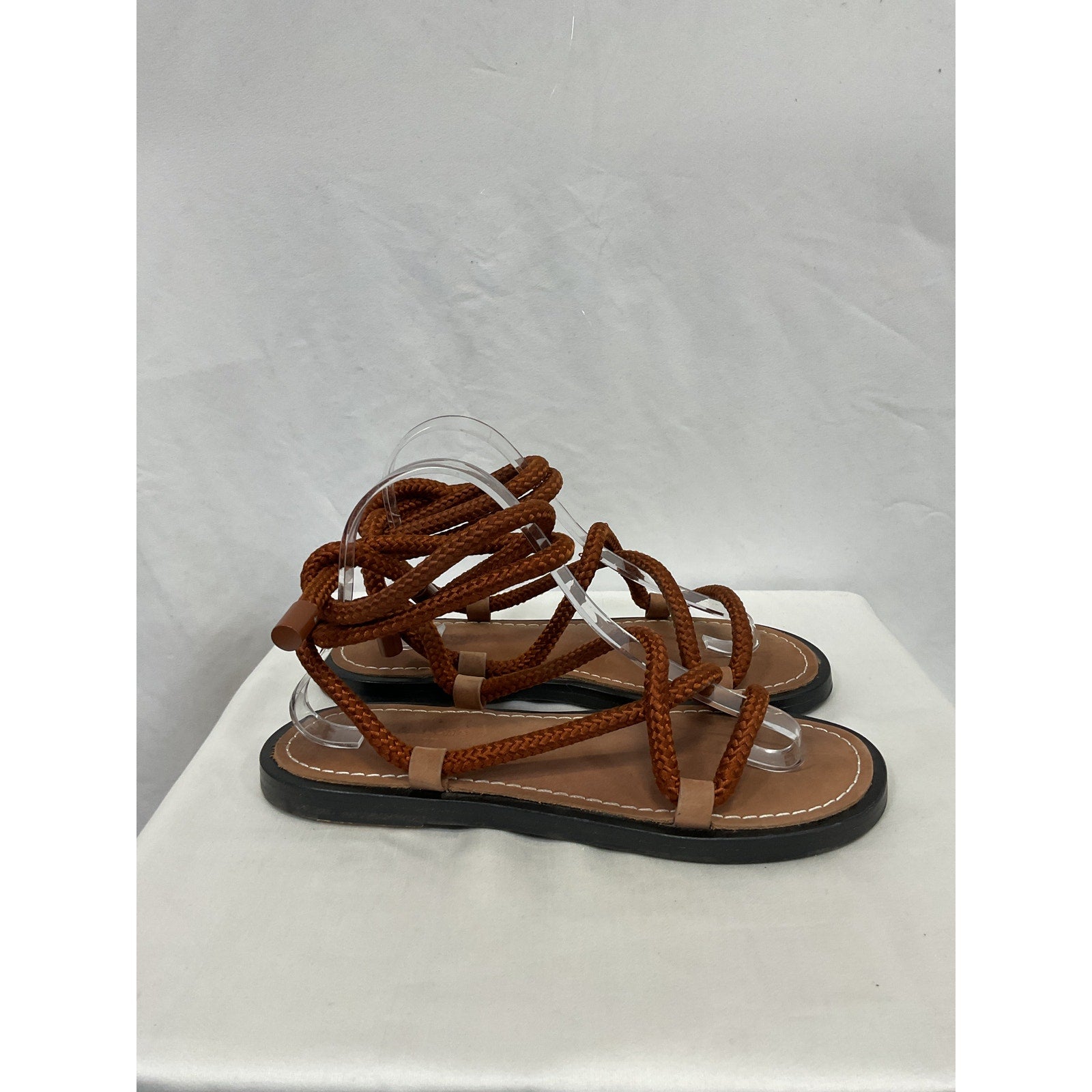 Rag & Bone 'Infinity' Brown Sandal Size 8