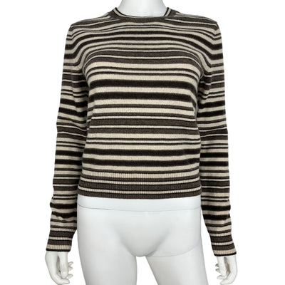 Reformation Classic Multicolor Striped Crewneck Sweater Size S