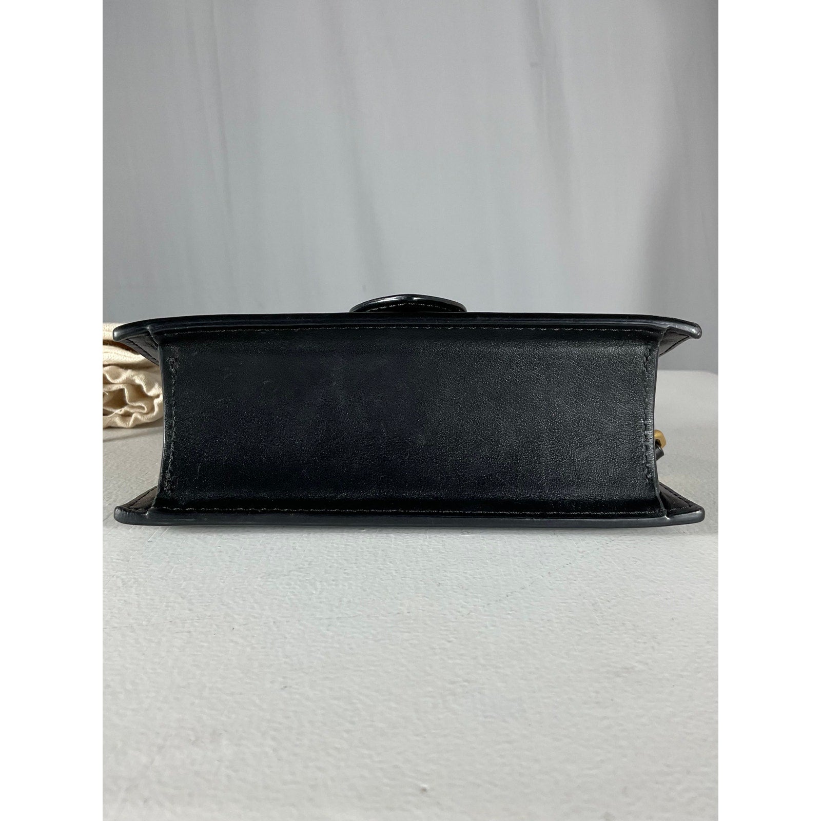 Jacquemus 'Le' Black Leather Bambino Bag
