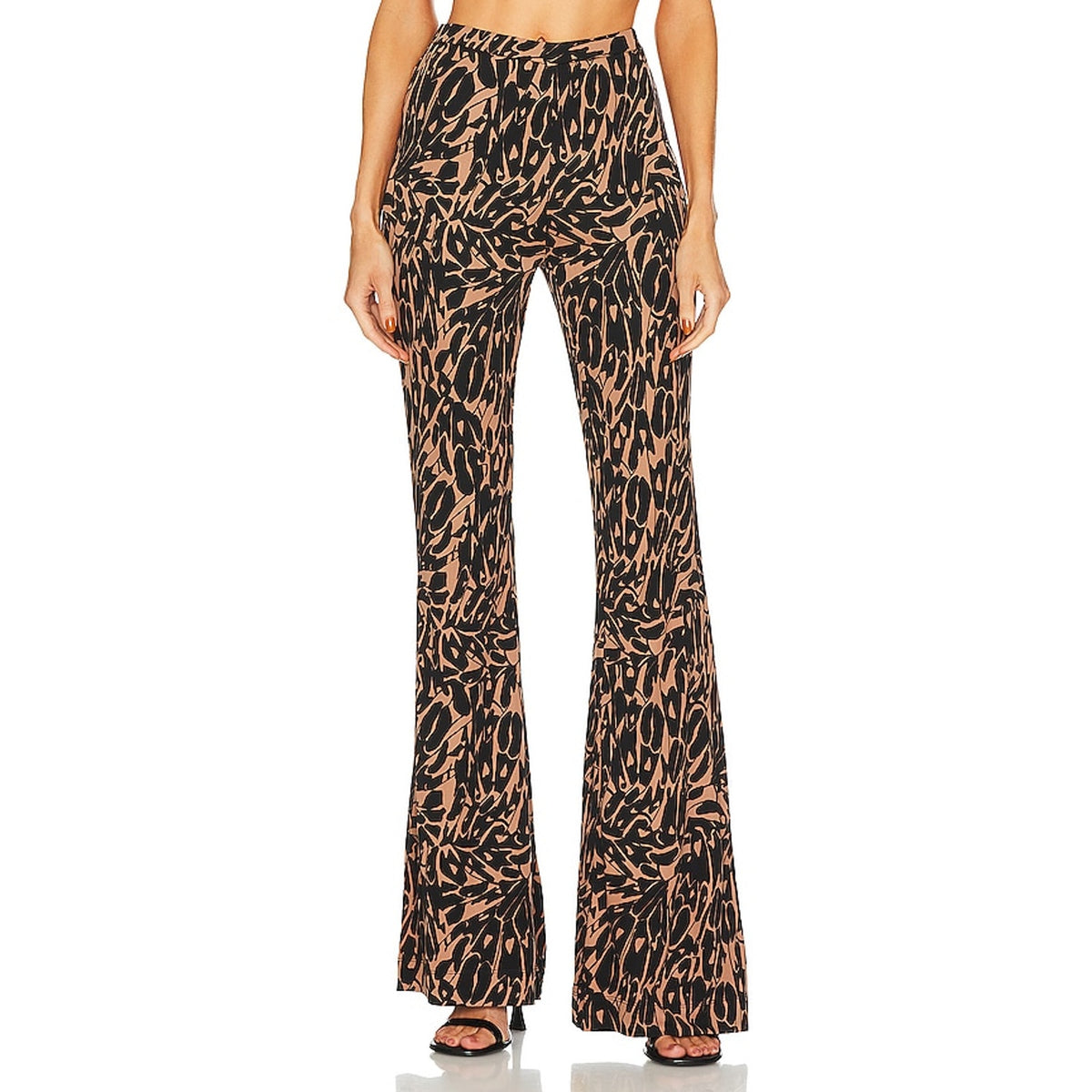 Diane Von Furstenberg Printed Multicolor Brooklyn Pants Size 4