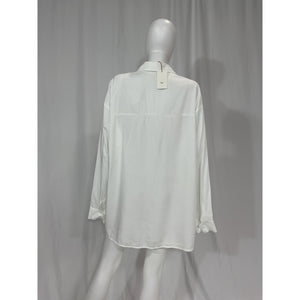 The Frankie Shop Collared Button Up Top Size M / L - NWT
