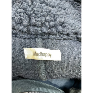 Madhappy 'Fall' Navy Sherpa Half Zip Size XS