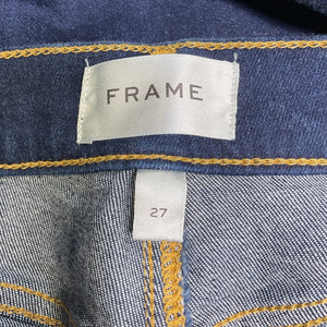 Frame Chic Blue Le Slim Palazzo Denim Jeans Size 27