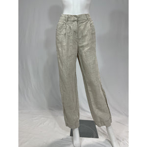 Reformation 'Vesta' Tan Pant Size 4