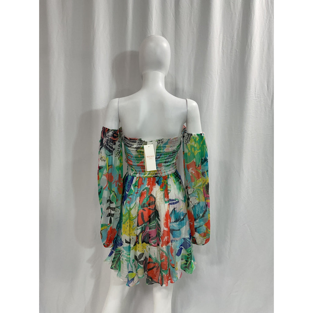 Rococo Sand 'Quinn' Green Mini Dress Size XS - NWT