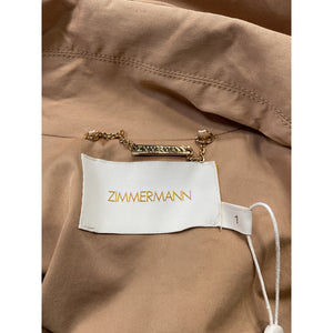 Zimmermann Long Trench Coat - Size 1 AU / US 4