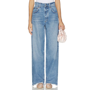 Agolde High Rise Blue Lyonne Denim Jeans Size 23