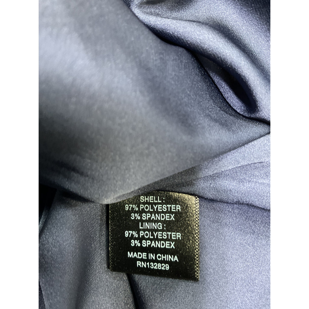 House Of Harlow 1960 x Revolve 'Vianne' Blue Sateen Mini Dress Size M