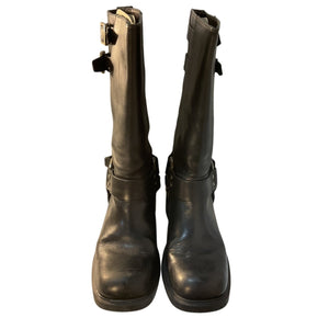 Vagabond Shoemakers Sleek Black Daniella Boots Size 38 EU / US 8