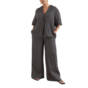 Dissh Checkered Black Hudson Pants Size 12