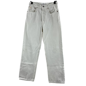 Re/Done Classic White 90s Low Slung Denim Jeans Size 25