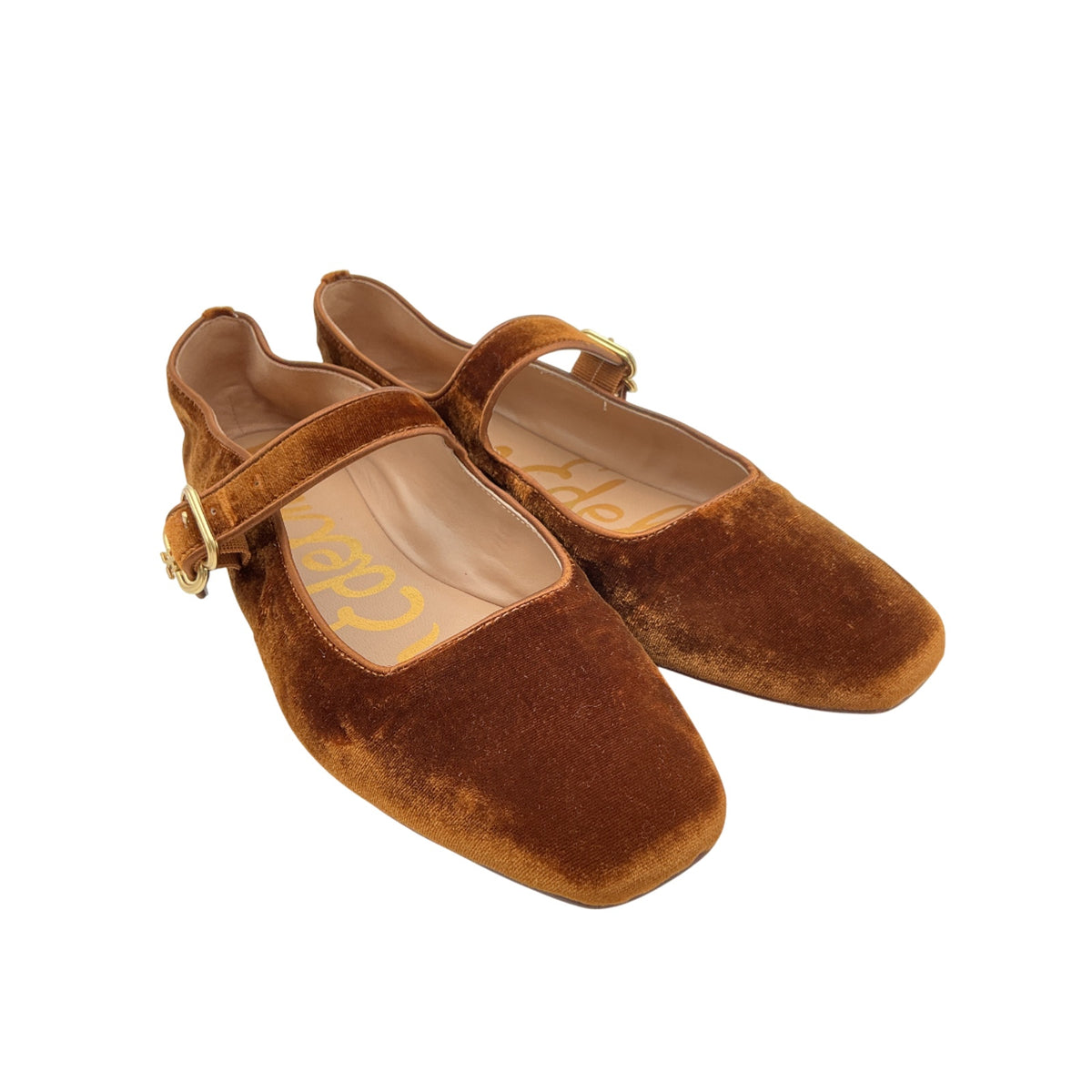 Tuckernuck Velvet Brown Michaela Flats Size 9.5