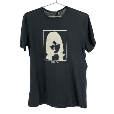 Ann Demeulemeester Graphic Black Til The End T-Shirt Size XS