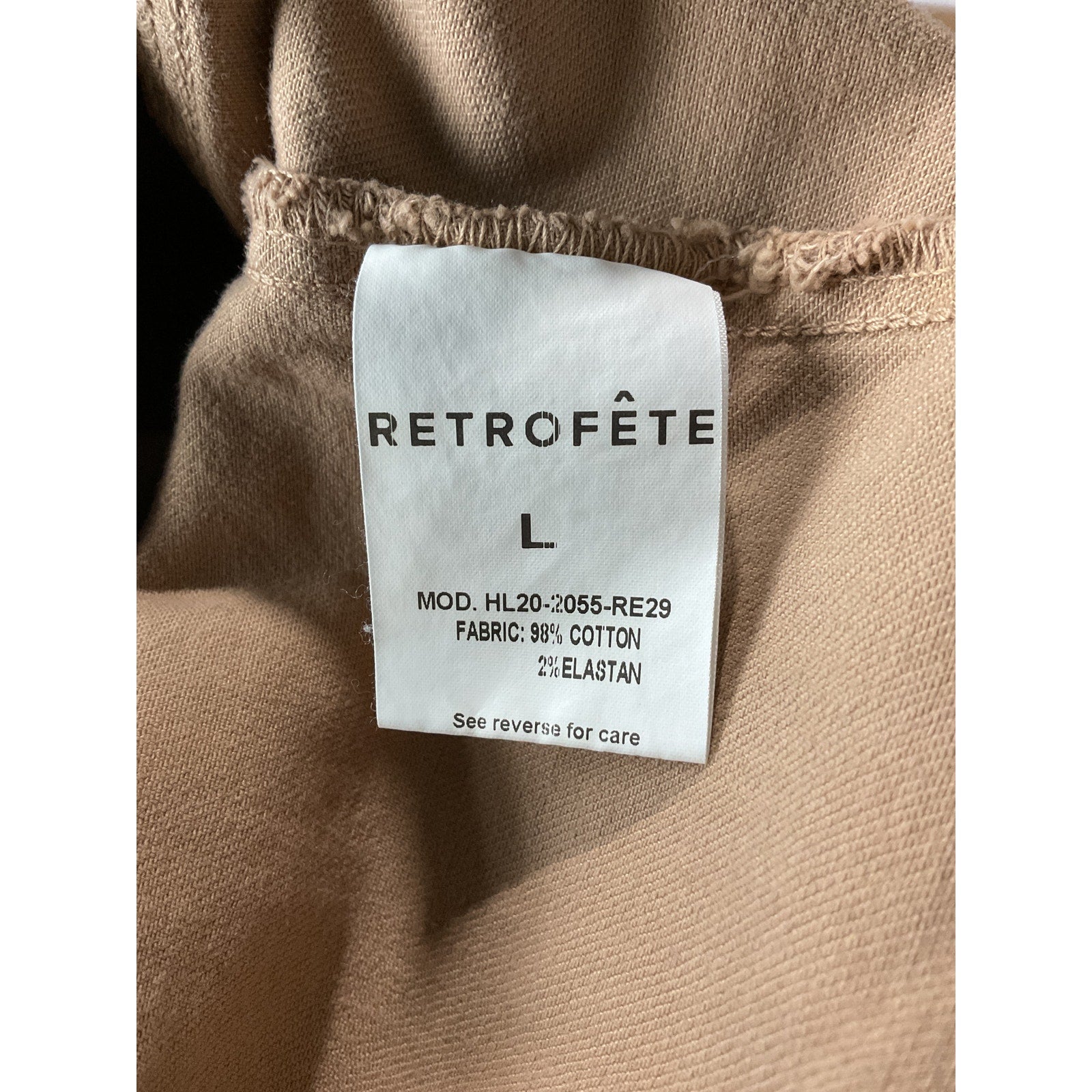 Retrofete 'Ada' Brown Jacket Size L
