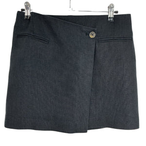 Anine Bing Tailored Black Natalia Mini Skirt Size S