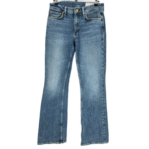 Rag & Bone Mid Rise Blue Peyton Bootcut Denim Jeans Size 26