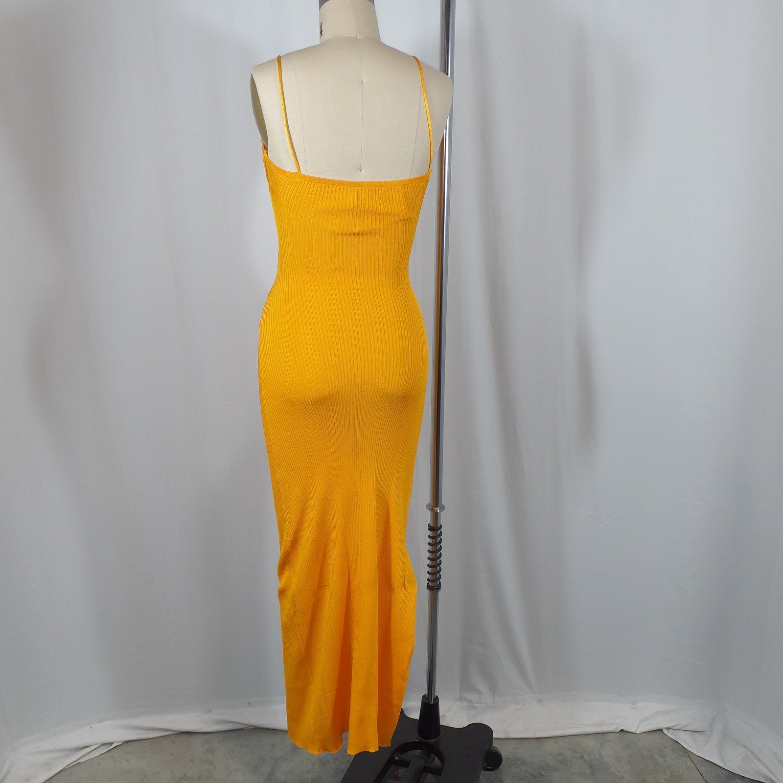 Cult Gaia 'Honey' Gold Knit Dress Size S - NWT
