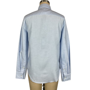 Nili Lotan Crisp Light Blue Dyllan Shirt Size XS NWT