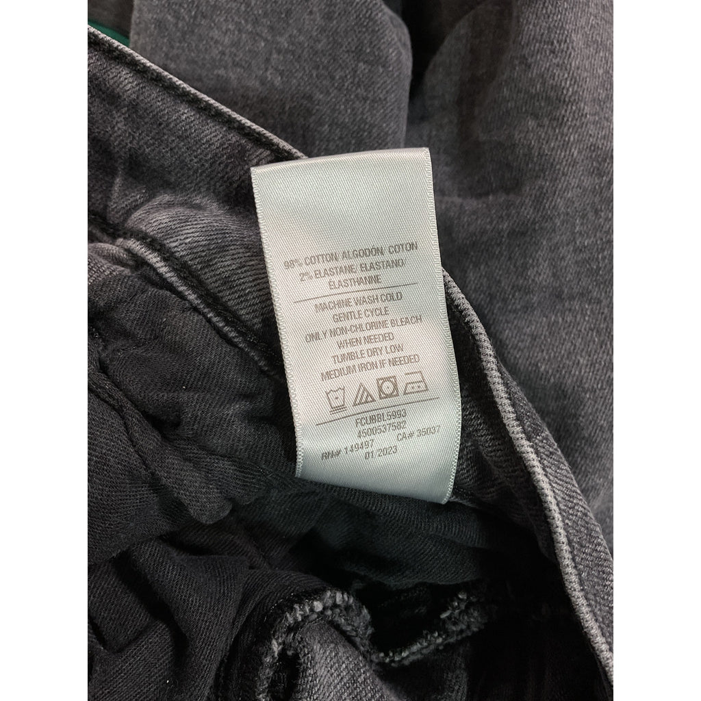 Favorite Daughter 'Valentina' Black Super High Rise Tower Denim Jean Size 26