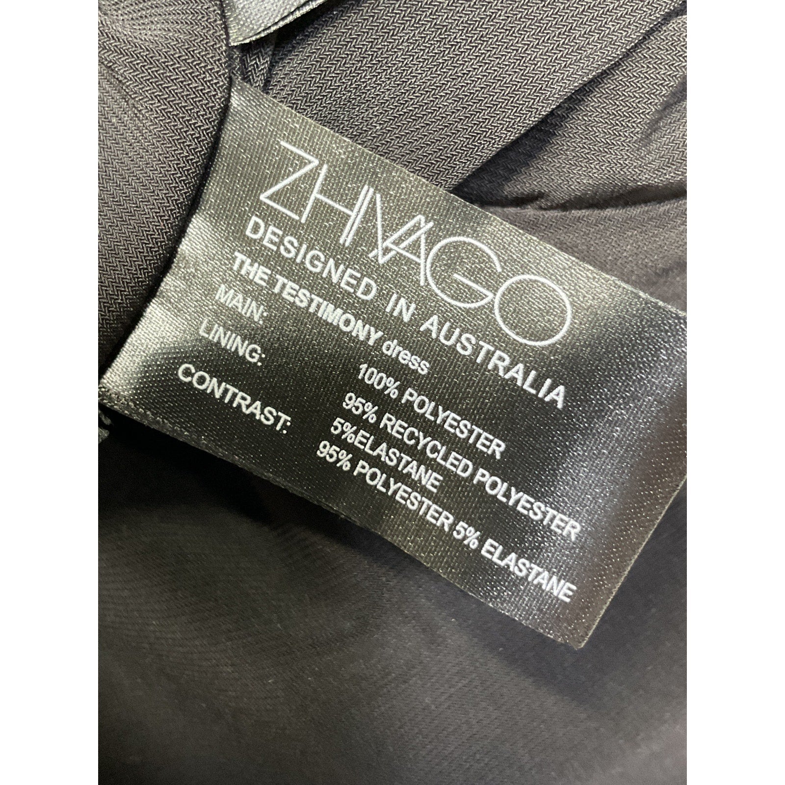 Zhivago 'Testimony' Gold Midi Sequin Embellished Back Vent Dress Size 8