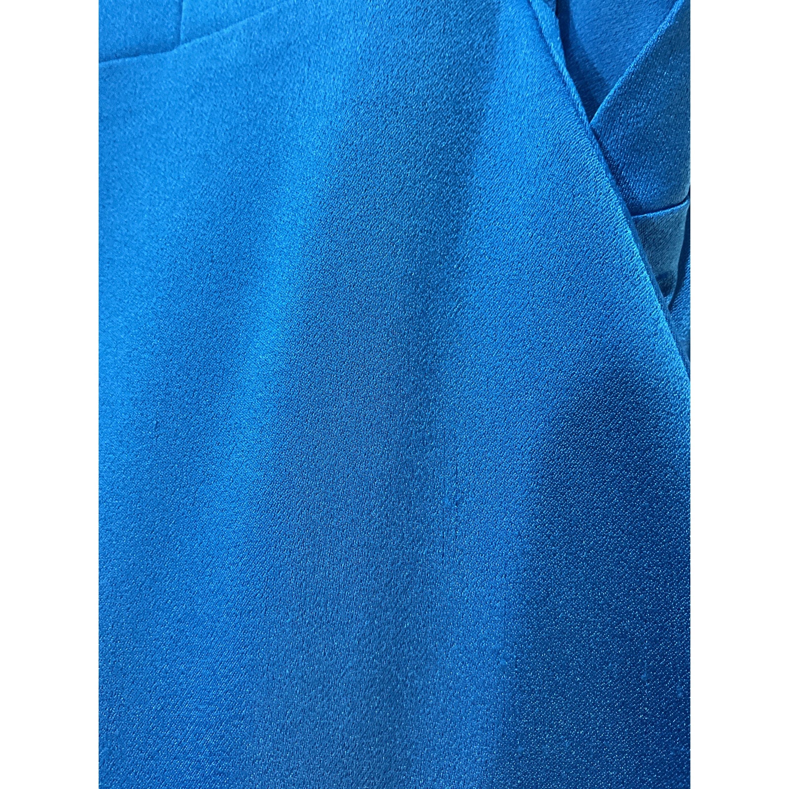 Alex Perry 'Jameson' Blue Triacetate Diamond Back Mini Dress Size 4