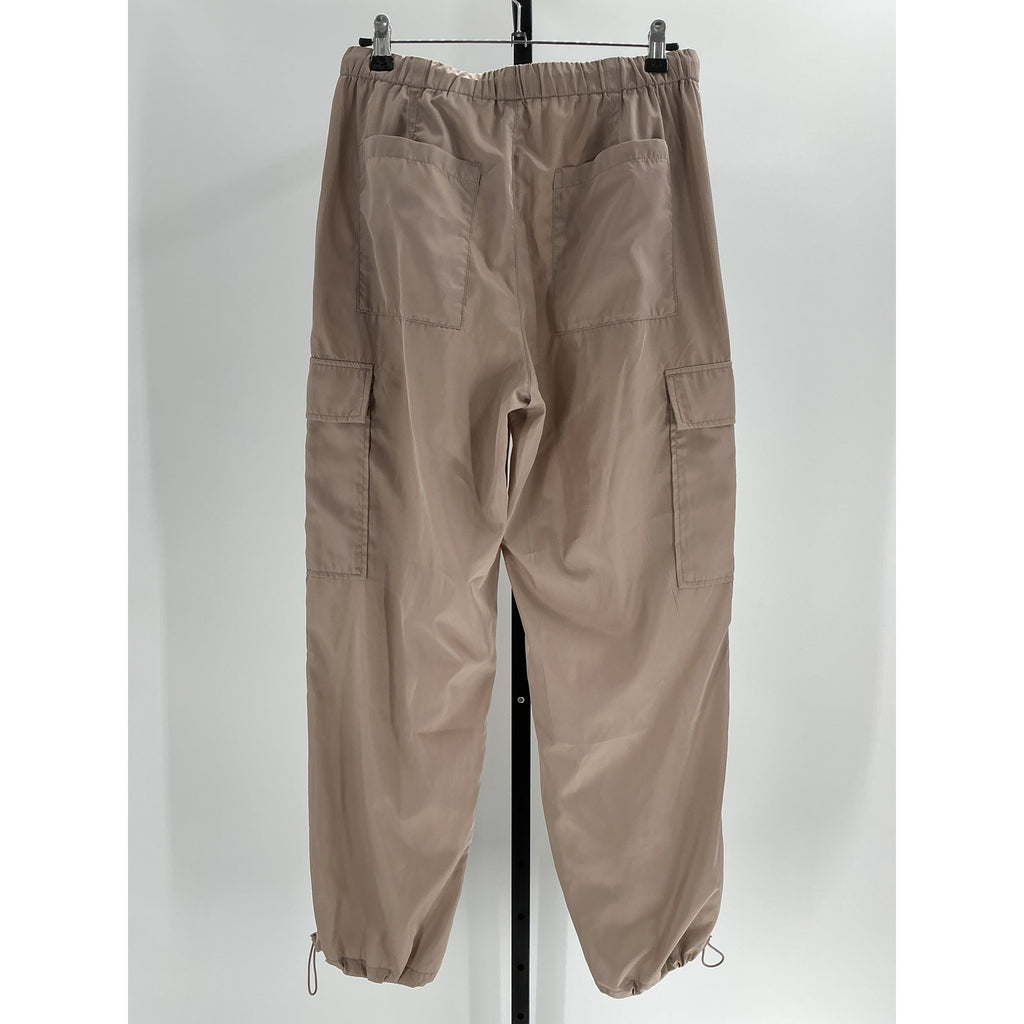 Pistola 'Jade' Beige Polyester Lightweight Cargo Trouser Size M
