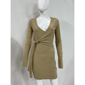 Lpa 'Sean' Tan Wrap Dress Size XS