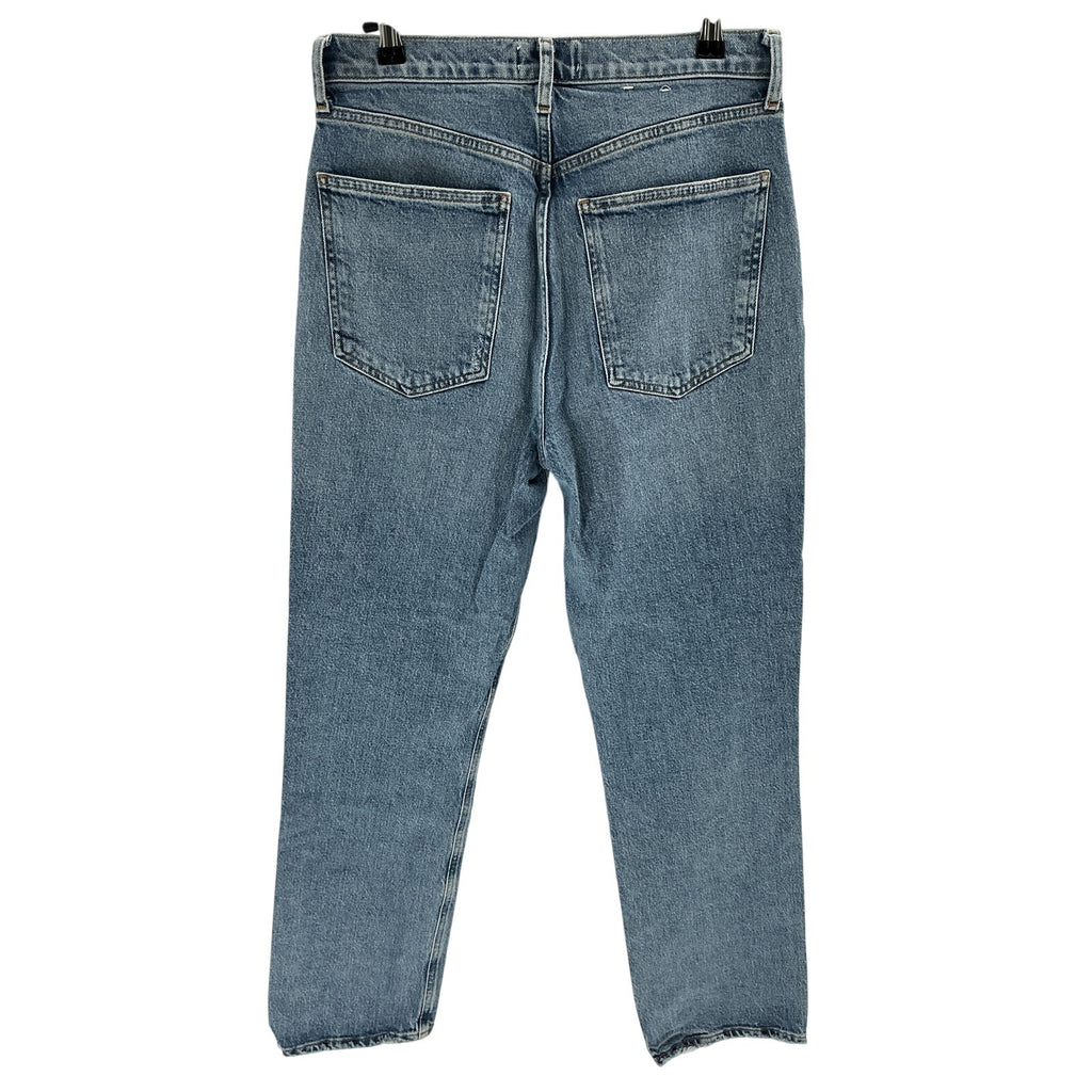 Agolde High Rise Blue Stovepipe Denim Jean (Stretch) Size 29