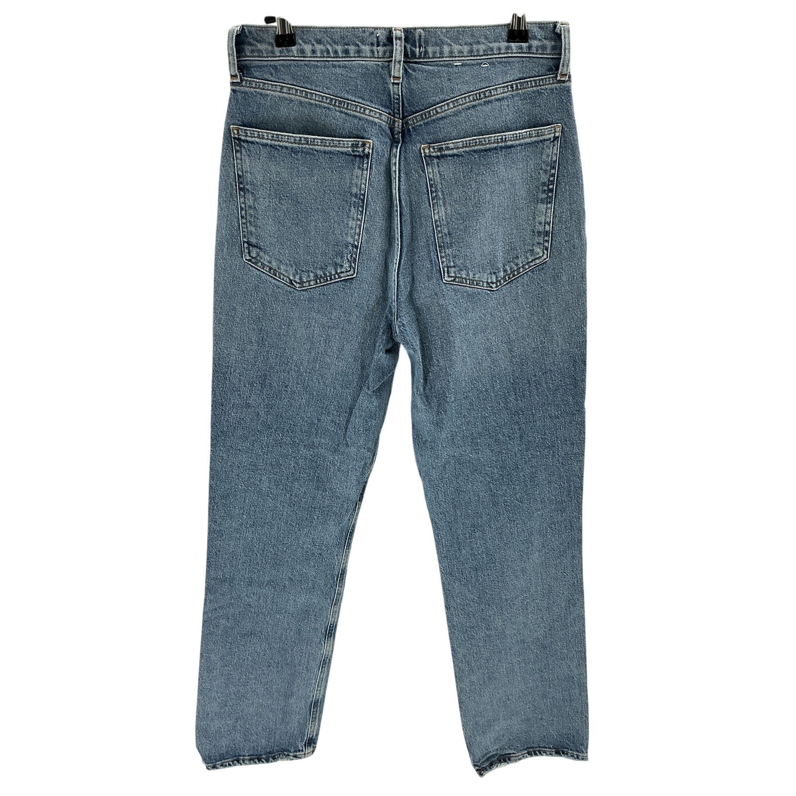 Agolde High Rise Blue Stovepipe Denim Jean (Stretch) Size 29