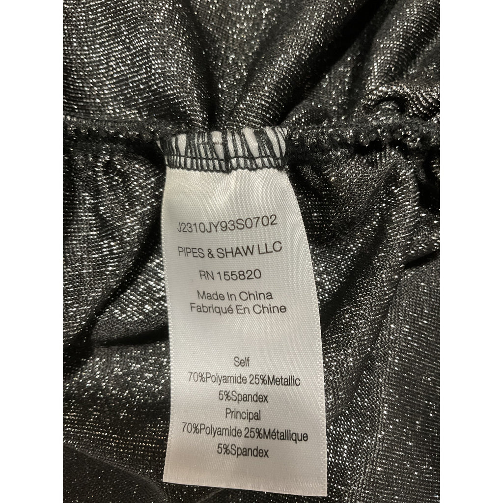 Veronica Beard 'Mylie' Black Mockneck Top Size S